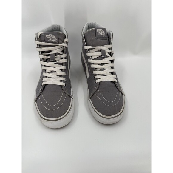 Vans Sk8-Hi Unisex Frost Grey High Top Canvas Shoe Men 7.5 / Women's 9 - Picture 2 of 10